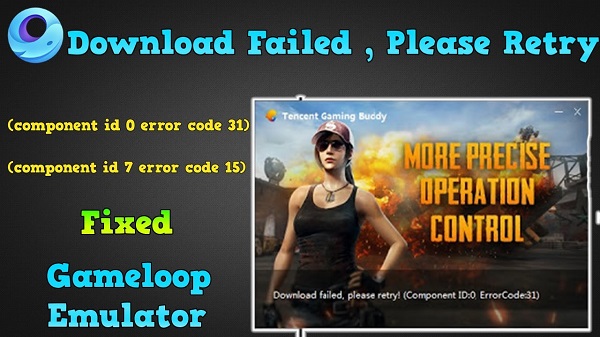 Please Retry !! Component id 0, Error Code 31