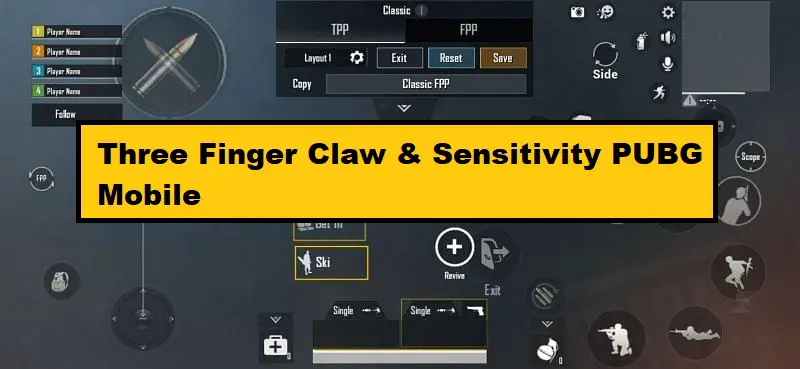 Three Finger Claw Sensitivity Pubg Mobile 21